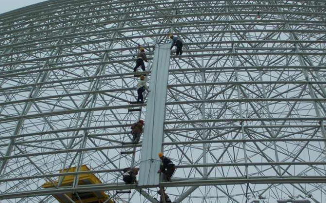 迁安网架装配好以后应当留神哪八项验收事件